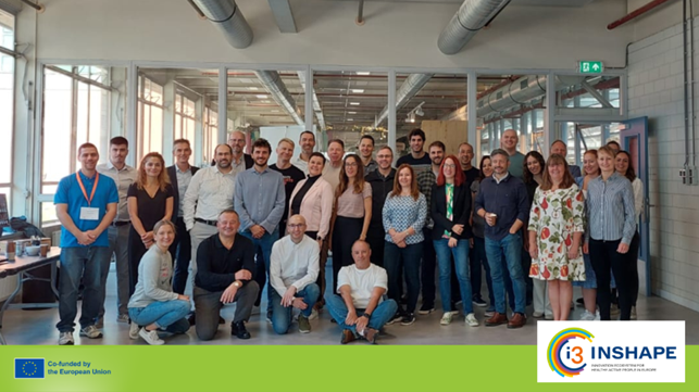 I3-INSHAPE project kick-off meeting in Eindhoven (The Netherlands), September 2023 